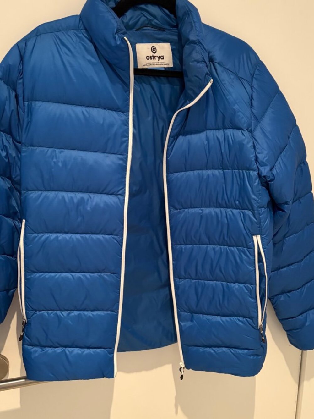 Ostrya Blue Down Puffer Jacket M